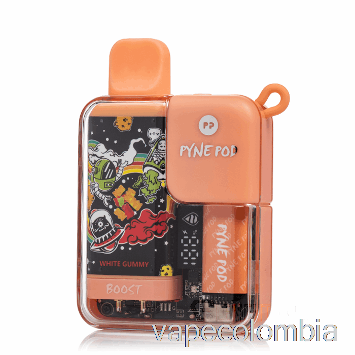 Vape Desechable Pynepod 8500 Gomitas Blancas Desechables